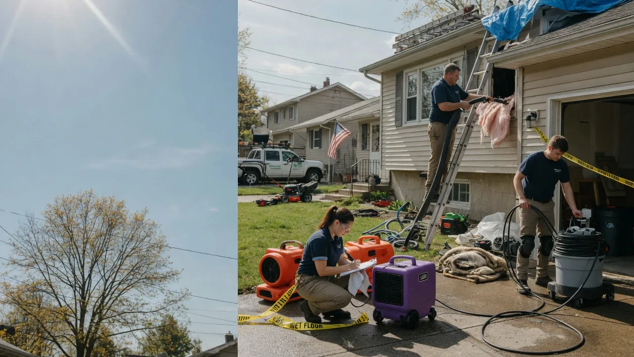 Emergency Water Removal in Milford Center, OH near me